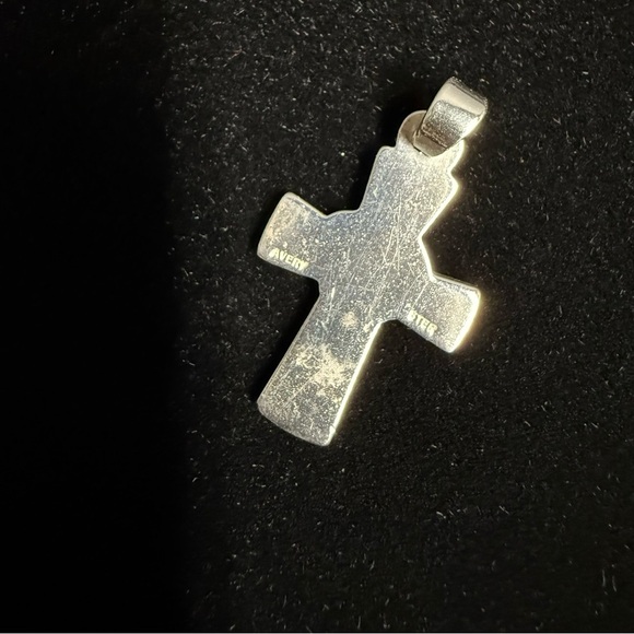 James Avery Retired Rare Elegant Silver Cross Pendant - Picture 3 of 4